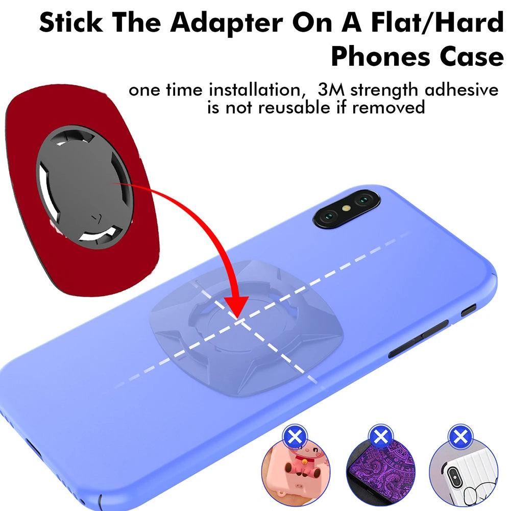 Quad Lock Compatible Motorcycle Bike Phone Holder