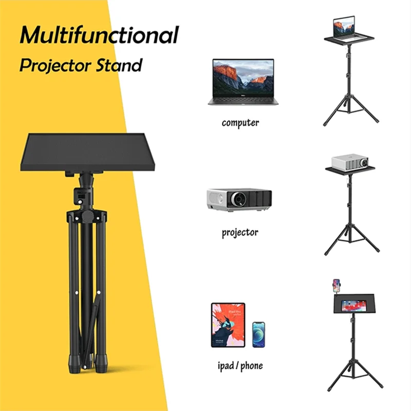 Projector Stand Portable Adjustable Height