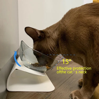 Non-Slip Double Cat / Dog Bowl With Stand