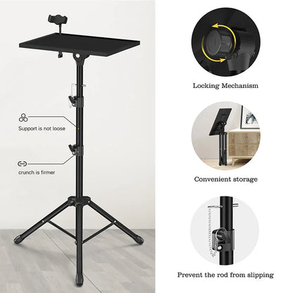 Projector Stand Portable Adjustable Height