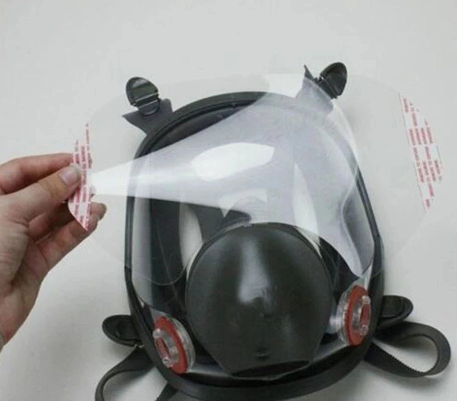 Full face protective industrial respirator